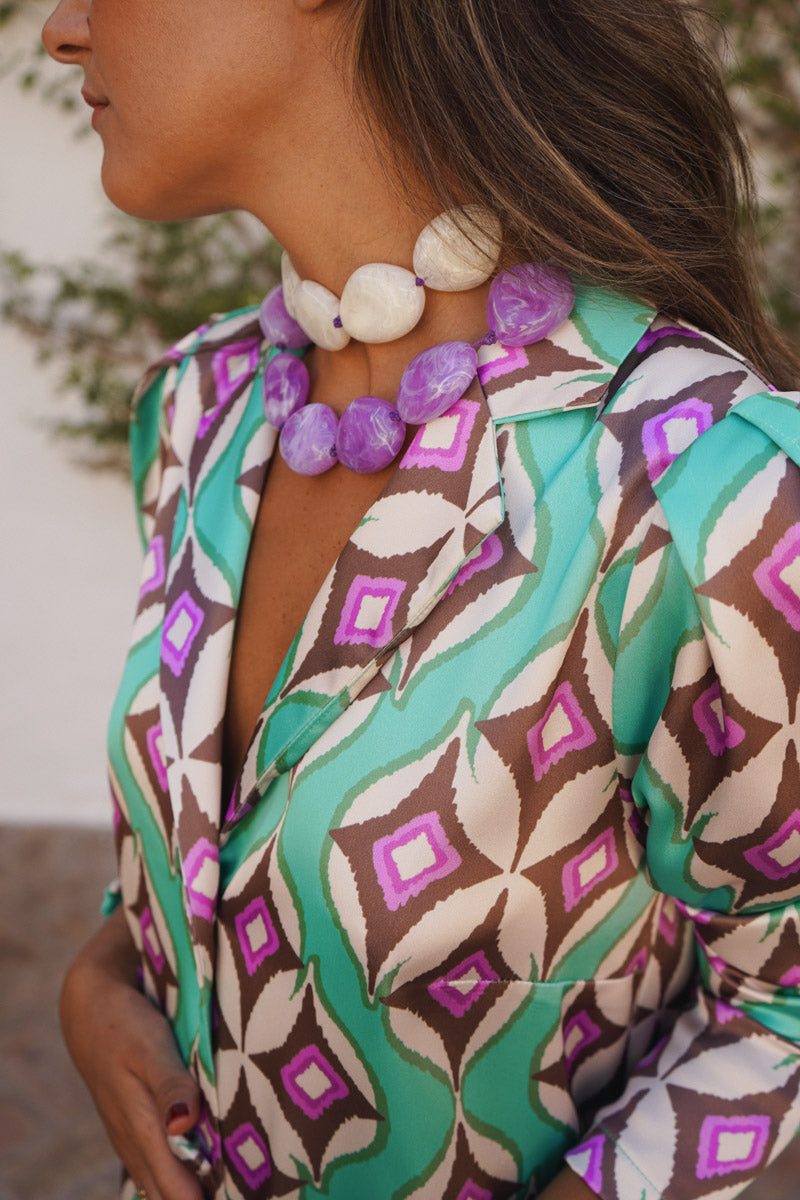Chaqueta estampada