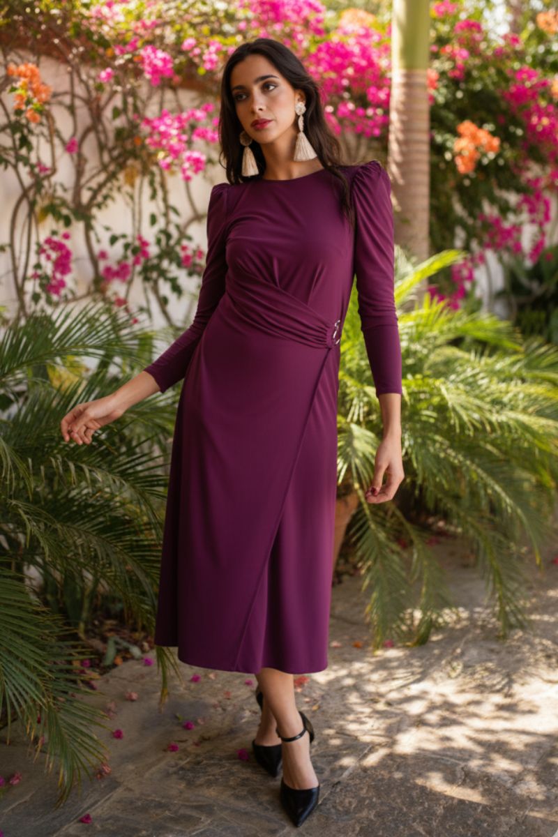 Vestido Almagro Buganvilla