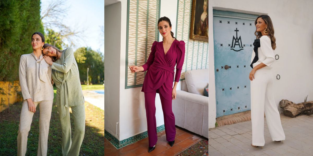 Conjuntos de pantalón para bodas