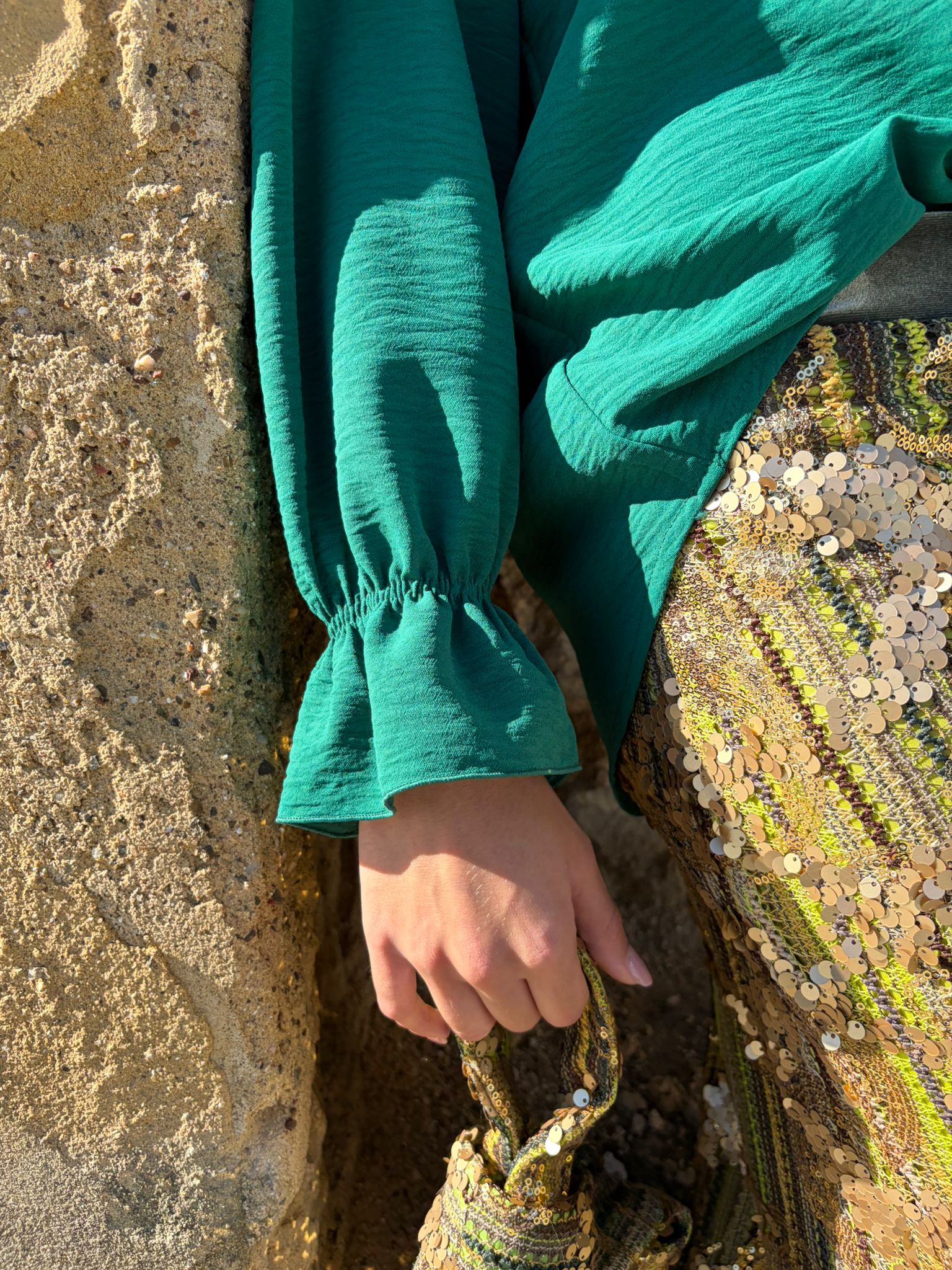 Blusa Arandano Verde