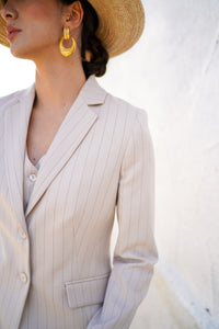 Chaqueta basic rayas