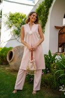Conjunto chalequillo flor tul