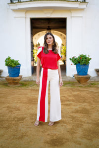 Conjunto manga pinza tulipan bicolor