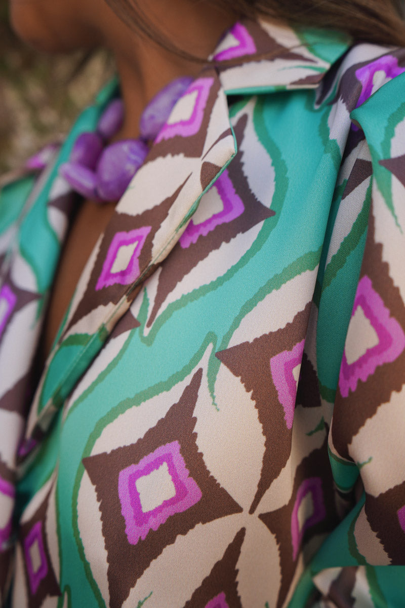 Chaqueta estampada