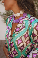 Chaqueta estampada