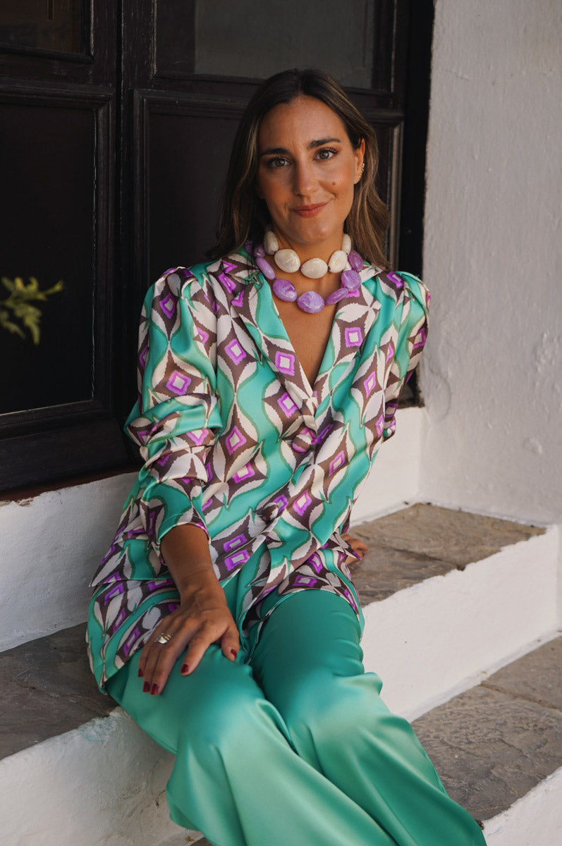 Chaqueta estampada