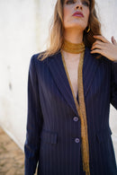 Conjunto pantalon pitillo rayas