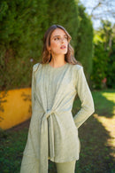 Conjunto bluson nudo y pantalon
