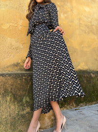 Falda Matilde punto Negro