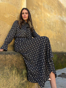 Falda Matilde punto Negro