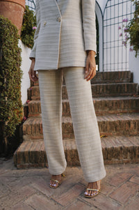 Pantalon rayas basic chanel