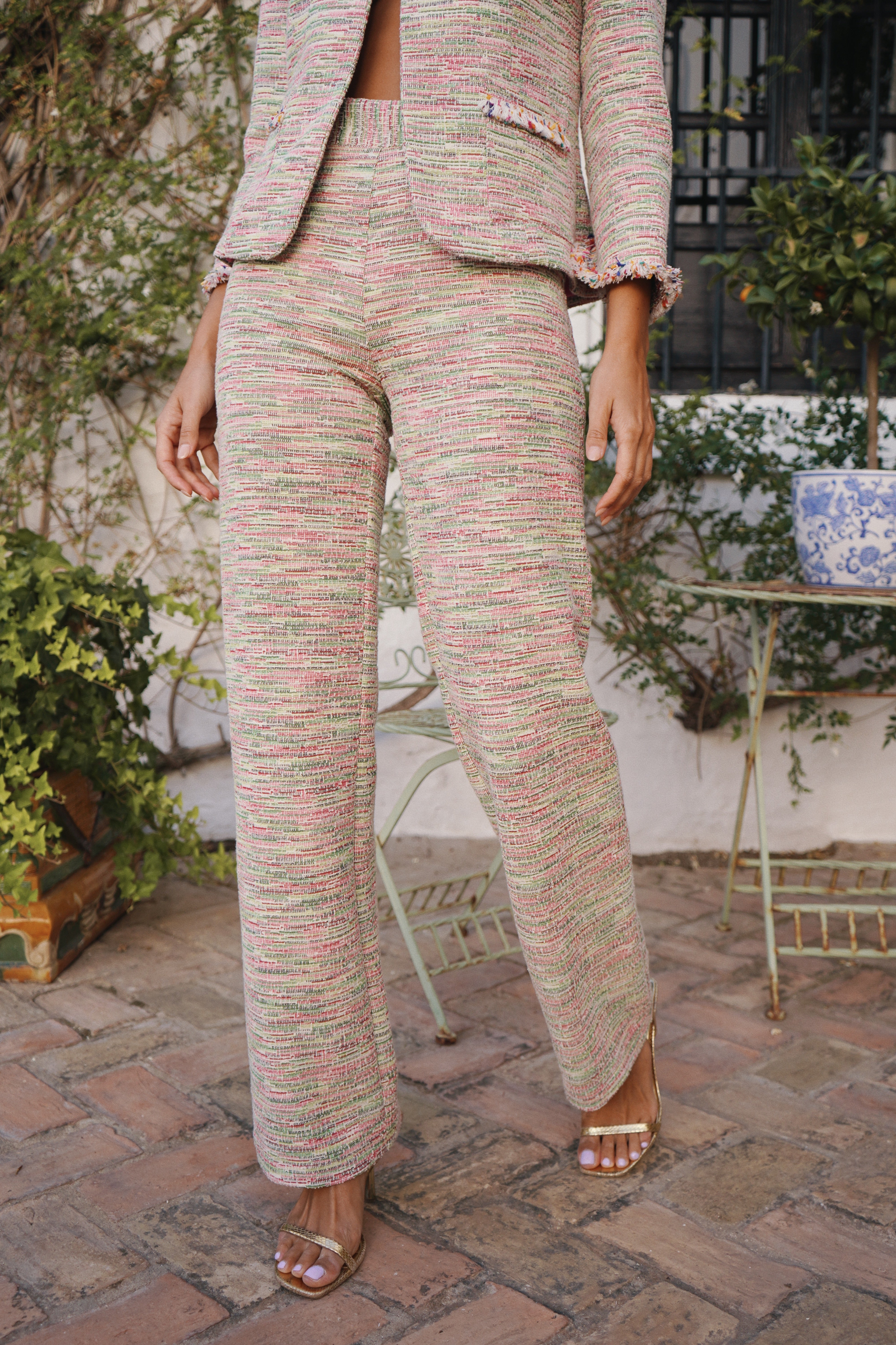 Pantalon basic multicolor