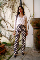 Pantalon basic estampado