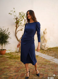 Vestido Almagro Azul Marino