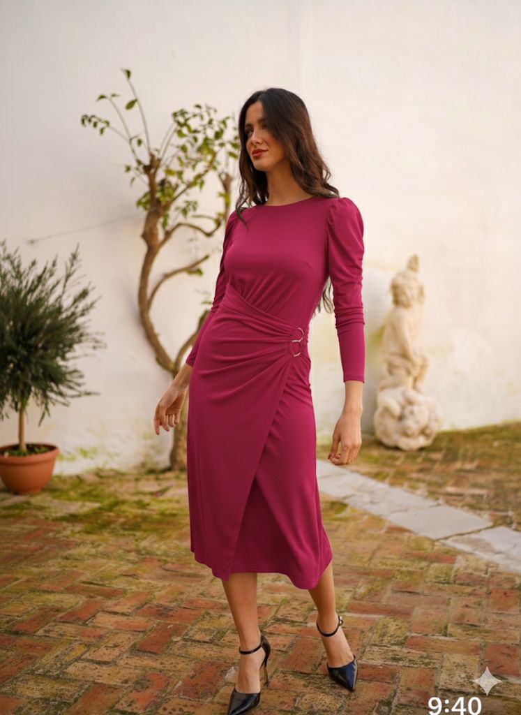 Vestido Almagro Buganvilla