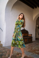 Vestido brillo lazada