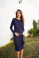 Vestido liso Neocrep