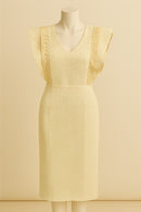Vestido Cindy Aletas con Agreman - Iciar y Candela