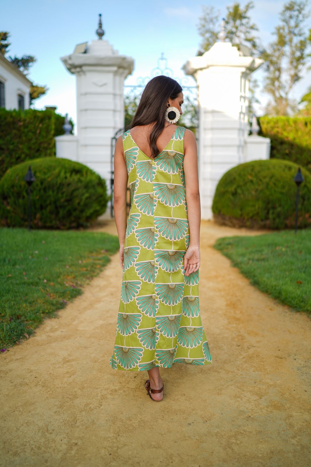 Vestido Jazmin Playero Estampado - Iciar y Candela