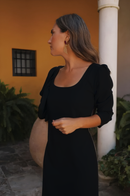 Vestido volante desigual